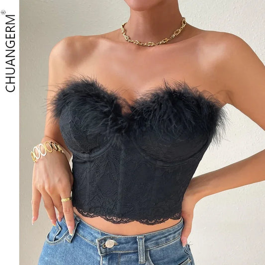 Corset plumes