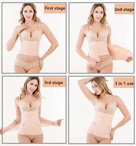 Corset post-partum étapes