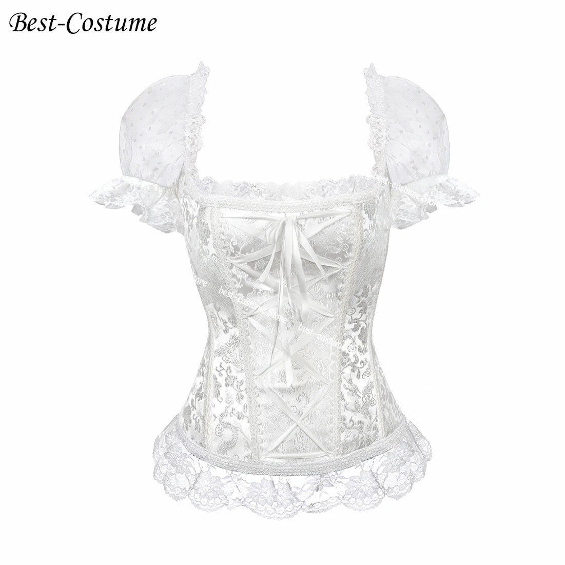Corset princesse blanc