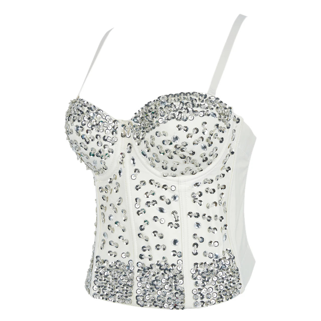 Corset à strass profil
