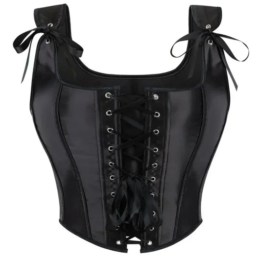Corset traditionnel noir