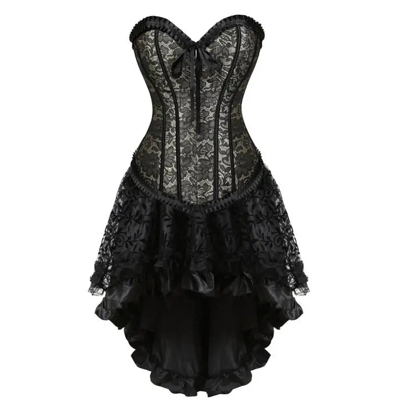 Corset vampire beige