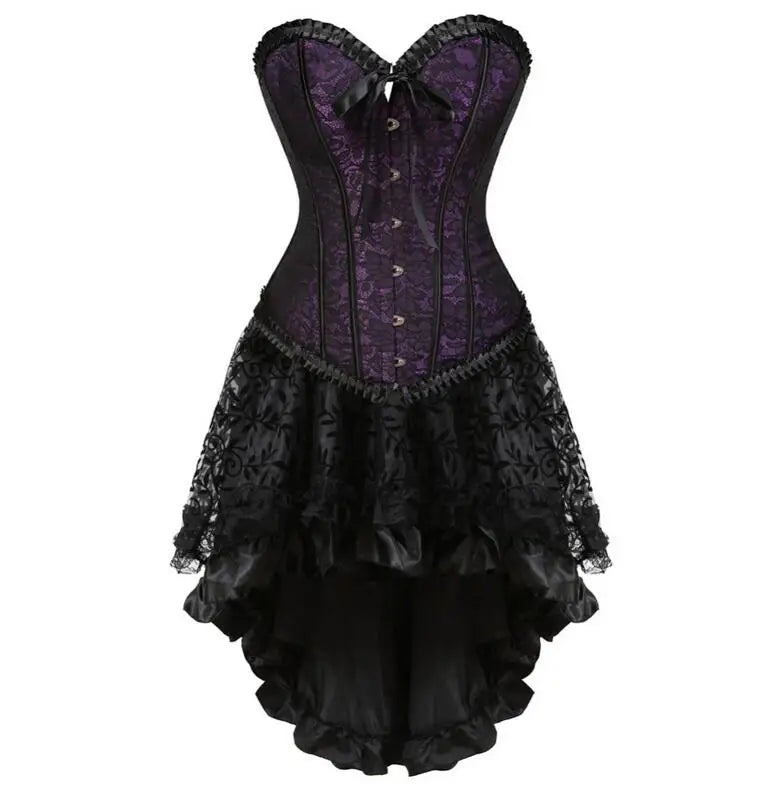 Corset vampire violet