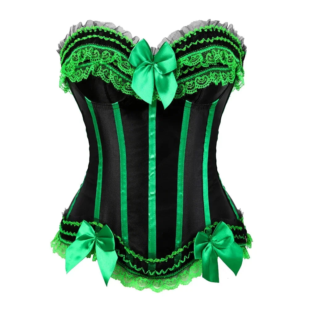 Corset vert