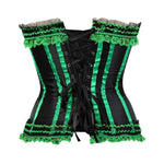 Corset vert - Vignette | Les corsets d&#39;Emily