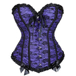 Corset violet - Vignette | Les corsets d&#39;Emily
