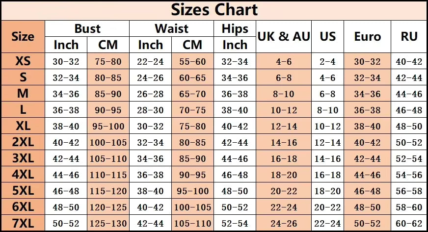 Guide des tailles corset petite taille