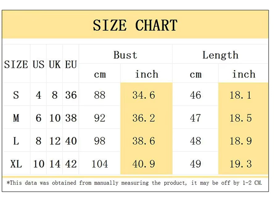 Guide des tailles corset cowboy