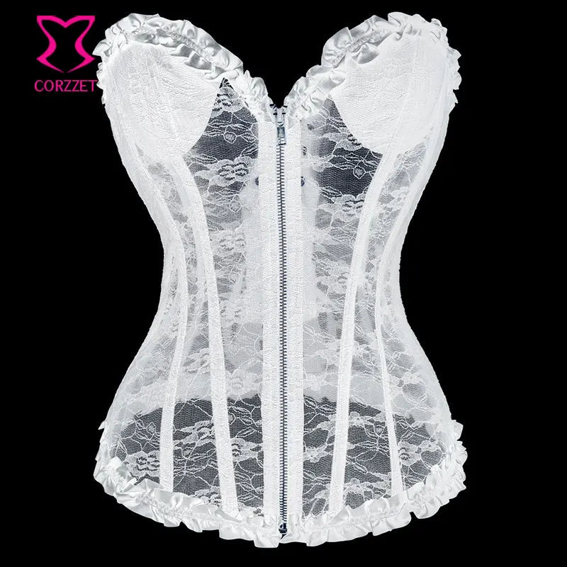 Joli corset blanc