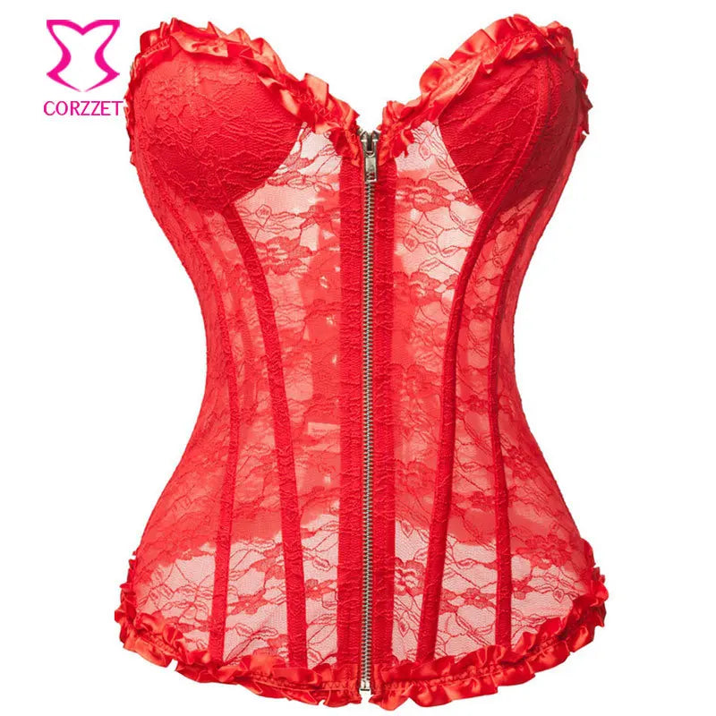 Joli corset rouge