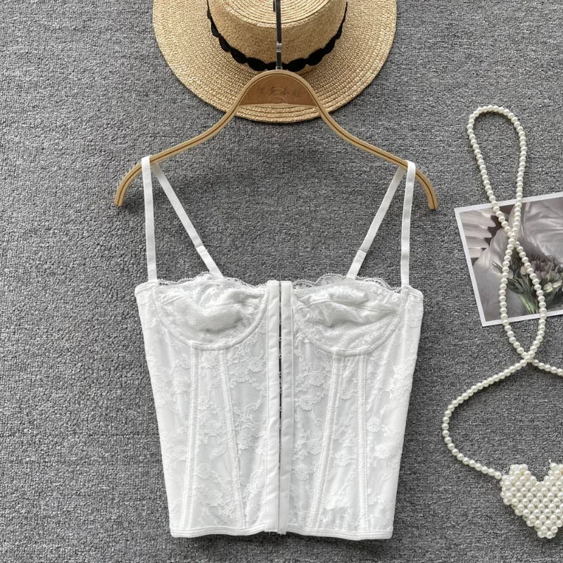 Corset top pastel