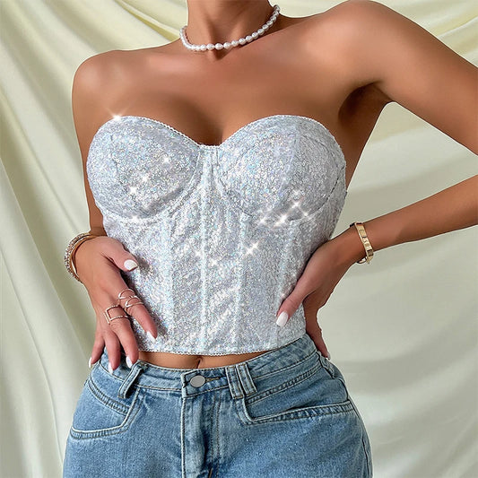 Corset sequin