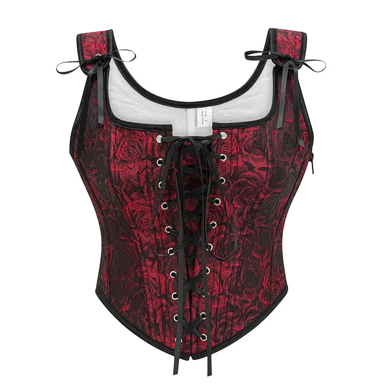 Corset bordeaux