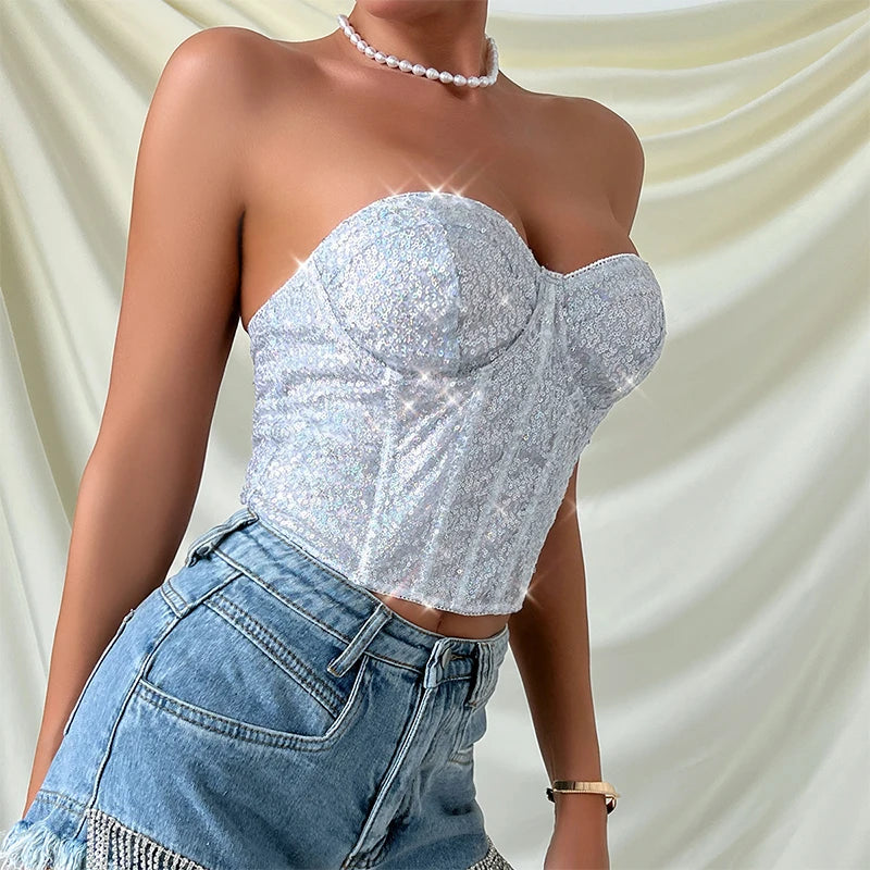 Corset sequin