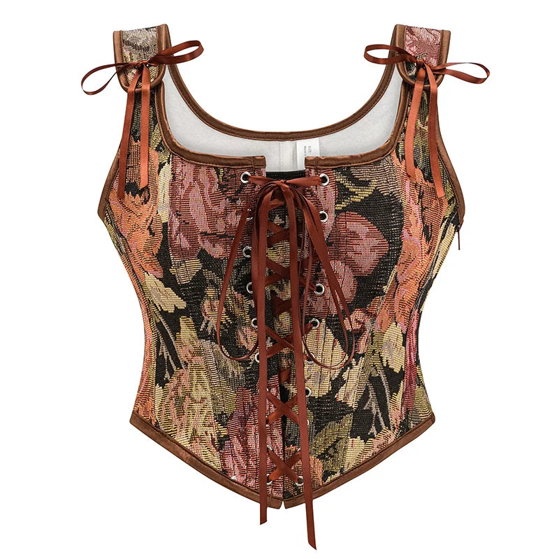 Corset bordeaux
