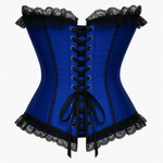 Corset bleu - Vignette | Les corsets d&#39;Emily